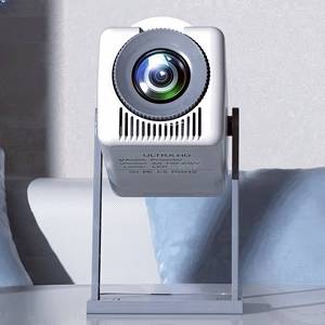 Ruidaze K300 Mini Portable <b>Projector</b> 720P 120inch 200 Lumens 360 Gimbal <b>Android</b> 14 WiFi 6 Built-in Speakers Home Theater Outdoor - Product Image 2