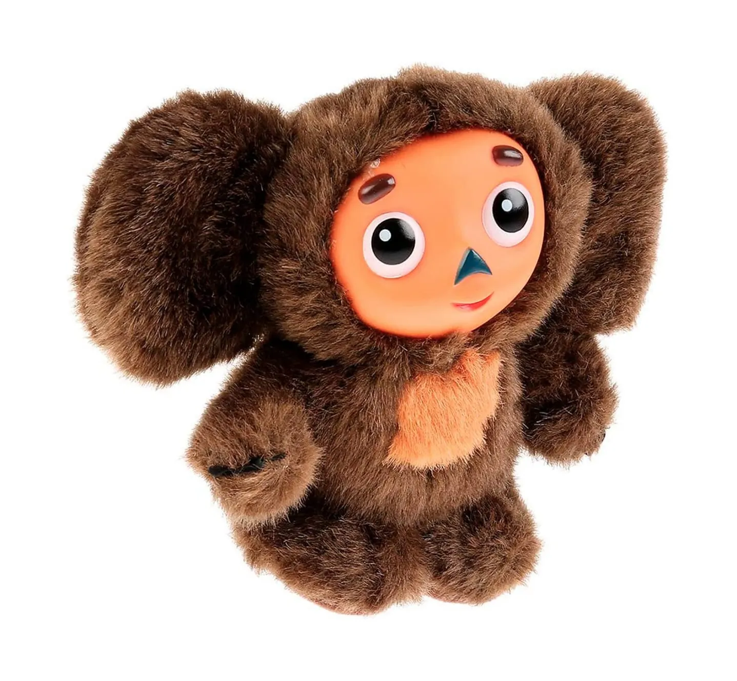 2023 최신 러시아 Cheburashka 장난감, 큰 귀 원숭이 만화 인형 말하기 러시아 Cheburashka 플러시 장난감