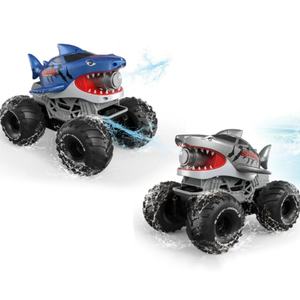 SJY-LH-C085S 2.4GHz Shark <b>Remote</b> <b>Control</b> Monster <b>Truck</b> Full Function Shooting Water Land Amphibious Vehicle RC Off-Road Car - Product Image 6