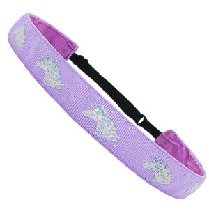 Bandas para <span class=keywords><strong>la</strong></span> Cabeza Ajustables Antideslizantes con Diseño de Unicornio para Niños, Bandas para el Cabello Deportivas para Mujeres, Diadema Elástica Extensible - Product Image 5