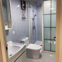 Maison conteneur extensible élégante de 40 pieds pour hôtels, bureaux, centres commerciaux, centres de villégiature glamping, conteneurs d'expédition en bois et acier.