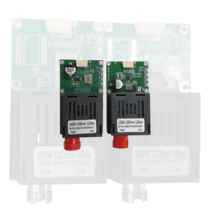 Módulo transceptor optoelectrónico de 80KM 100KM 120KM 1490nm 1550nm, interfaz FC de 5.5-26V, para uso en drones con TTL a fibra óptica - Product Image 6