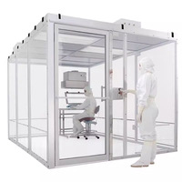 Cabine de travail modulaire personnalisée pour applications en laboratoire scientifique