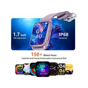 Đồng hồ thông minh MorePro C21 dành cho nam nữ, màn hình TFT 1.7'', <span class=keywords><strong>20</strong></span> chế độ thể thao, điều khiển nhạc, chống nước IP68, theo dõi hoạt động, thanh toán - Product Image 4