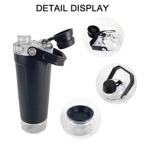 Outdoor Hiking Camping Travel Large Capacity 591ml Stainless Steel Vacuum Insulated <b>Shaker</b> Cup Lid Straw 6-12 Hours Thermal - Product Image 3