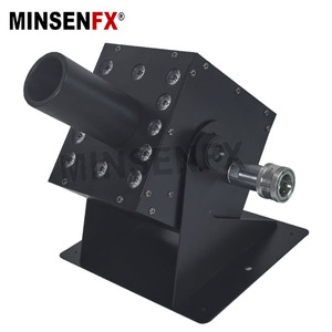 12*3W RGB di miscelazione del colore CO2 macchina effetto stadio con DMX Cyrojet fumo manuale controllo metallo nebbia macchina Plug-IN/OUT <span class=keywords><strong>Gas</strong></span> Connect - Product Image 2