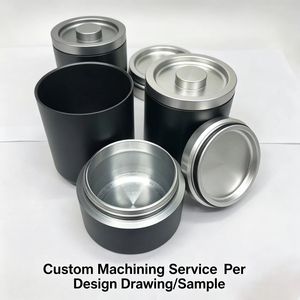 Servicios de Producción Personalizados de Fábrica, Caja Deslizante de Aleación de Aluminio Mecanizada por CNC, Contenedor de Almacenamiento Metálico Largo con Anodizado Degradado Personalizado - Product Image 3
