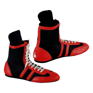 Zapatos de Boxeo Designs Factory, Última Oferta, Fáciles de Usar, para Levantamiento de Pesas, Fisicoculturismo, Lucha Libre, Zapatos de Cuero Ligeros y Modernos para Hombre - Product Image 1