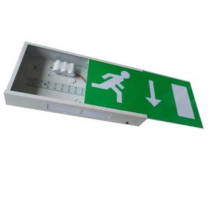 Signe de Sortie de secours <span class=keywords><strong>Plaque</strong></span> A Mené La Lumière de Sortie De Secours Rechargeable De Lumière De Secours - Product Image 6