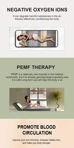 घर का उपयोग अब तक इन्फ्रारेड टूर्मैलिन सॉना फोटॉन गद्दे के लिए लाल प्रकाश नकारात्मक आयन चटाई - Product Image 2