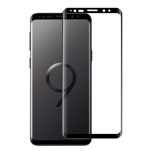 Low Price Guaranteed Quality 9H S8/S9 3D Full Cover Tempered Glass Screen Protector with Anti-Fingerprint & Bubble-Free Features