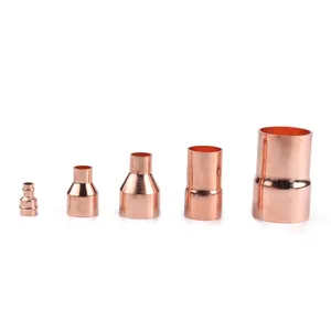 refrigerant ac copper pipe fittings U Bend tube coupling reducing elbow for air conditioner