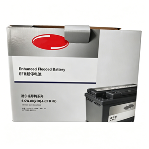 <span class=keywords><strong>Batería</strong></span> Especial de Arranque y Parada sin Mantenimiento, Líquido EFB, Ultra Alta Calidad, Voltaje 12V, Capacidad Nominal 80Ah, Corriente de Arranque en Frío CCA 750A - Product Image 1