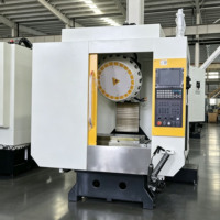 Centre d'usinage vertical industriel CNC 4 axes T700 VMC pour le traitement de moules et de matrices dans l'industrie automobile et aérospatiale