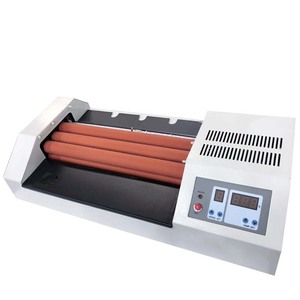 เครื่องเคลือบกระเป๋า FGK-3306R Wu <span class=keywords><strong>Huan</strong></span> เครื่องลูกกลิ้งร้อนสำหรับ A6 A5 A3 A4ขนาด - Product Image 4