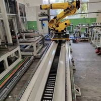Nouveau module de table coulissante à rail au sol, à crémaillère, en acier au carbone, pour robot à septième axe, machine de palettisation à portique