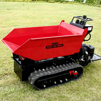 ANT Mini Dumper Truck Sale Chargeur sur chenilles avec moteur et pompe à piston Mini Dumper sur chenilles pour fermes BY800S