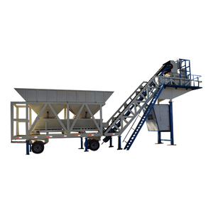 Hzs50/70 נייד מיני קטן בטון ערבוב מינון מוכן לערבב להשכרה צמח ספק מחיר למכירה - Product Image 1