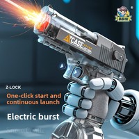 TikTok Hit Firelight Sand Eagle CP050 Hochgeschwindigkeits-Automatische Wasserpistole mit Pulsfunktion Manuelle/Automatische Modi Kunststoffmaterial Eis