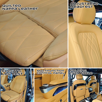 Siège conducteur avant personnalisé, amélioré, chauffant, ventilé, réglage électrique, compatible airbag pour Mercedes Vito