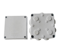 CO-NET IP65 étanche à la poussière ABS boîte de jonction en plastique blanc boîtier de bricolage boîte de projet électrique universelle pour l'extérieur