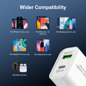 Huawei — <span class=keywords><strong>chargeur</strong></span> mural 20W usb PD + QC3.0, adaptateur secteur AU, avec <span class=keywords><strong>prise</strong></span> américaine/EU/UK/AU, pour <span class=keywords><strong>iPhone</strong></span> 12/<span class=keywords><strong>11</strong></span>/X iPad Sam - Product Image 6