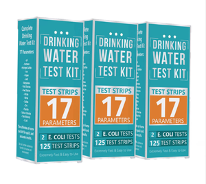 Kit de test d'eau potable à 17 voies, kit de test de bactéries coliformes et 100 bandelettes de test d'eau, kit de test de qualité de l'eau à domicile - Product Image 2