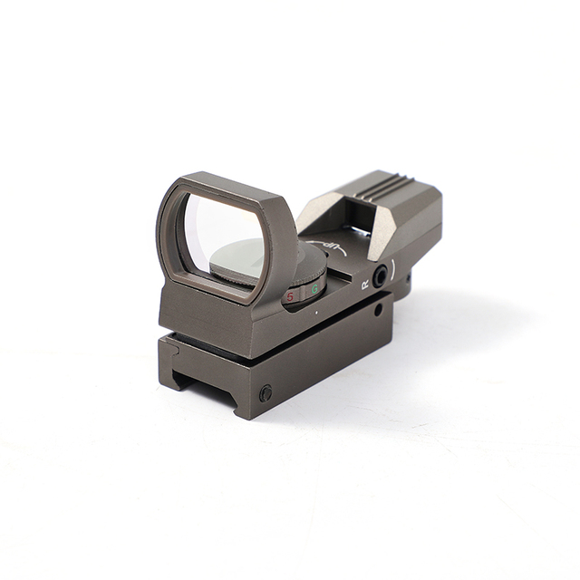 High Quality Professional HD101 Red Dot Sight Reflex 4 Reticle  Red Green Dot Sight