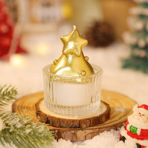 <span class=keywords><strong>D</strong></span>écoration <span class=keywords><strong>d</strong></span>'intérieur, bougies aromatiques de haute qualité en forme de <span class=keywords><strong>petit</strong></span> ours, cadeau de Noël, bougie parfumée en verre artisanal en forme <span class=keywords><strong>d</strong></span>'ours - Product Image 4