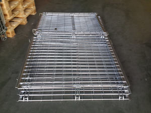 Cage d'extension de grillage d'équipement de stockage de cargaison de conteneur de <span class=keywords><strong>palette</strong></span> de grillage en acier européen pour la <span class=keywords><strong>palette</strong></span> en bois - Product Image 5