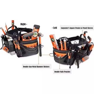 OEM Waist <strong>Tool</strong> Belt Bag Durable Portable Electrician Repair <strong>Kit</strong> with Zipper Closure for Engineers - Product Image 5