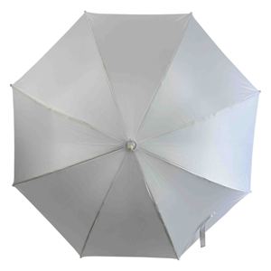 Parapluie pliant en métal à long manche avec design droit, commande semi-automatique et tissu anti-collision - Product Image 6