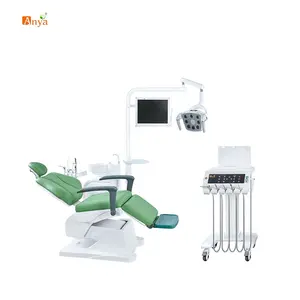 医療製品高品質シガー歯科用ポータブル歯科用ユニット、エアコンプレッサー、LEDセンサーライト付きrunyes