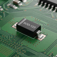 Diode de commutation de petit signal 1N4148W SOD-123 100V 200mA -55°C à +150°C 100% Originale et Traceable Code de lot