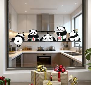 Autocollant électrostatique de haute qualité sans colle, amovible, pour animaux de compagnie, décoration de <span class=keywords><strong>fenêtre</strong></span> de maternelle, autocollant statique pour magasin - Product Image 4