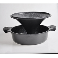 Aluminium 28 et 32cm ustensiles de cuisine à induction en céramique marocaine mini marmite en verre marocain pour cuisiner tajin maroc tajine marocain