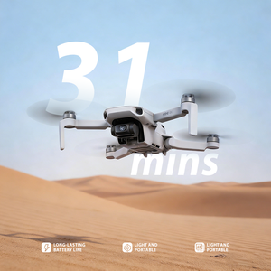 DJ ミニ 4k GPS 初心者向けドローン ドローンリモコン 専門家レベル 空撮オペレーター プラスチック製 10km伝送ドローン 4k - Product Image 2