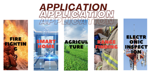 Drone mmwave Radar cảm biến 4D tiếng ồn thấp 60-64Ghz 0.2-150m x/Y/Z/V đầu ra, TTL/RS-422, 50x50mm, linpowave u100l - Product Image 5