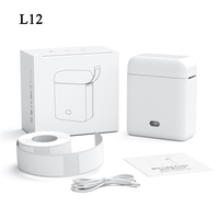 Impresora Térmica Portátil L12, Impresión de Fotos y Documentos PDF sin Tinta, Papel en Rollos Plegables para Viajes, Oficina, Trabajo, Hogar y Escuela