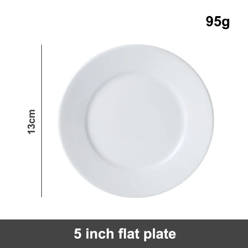 Fabricants de plaques personnalisées pour mariage hôtel porcelaine blanche assiette plate 10.5 pouces céramique ronde chargeurs assiette décorative pour le dîner