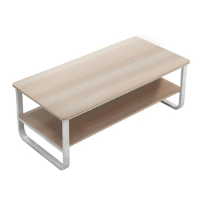 Mesa de Centro de 2 Niveles con Estante de Almacenamiento para Sala de Estar, Mueble Decorativo <span class=keywords><strong>sobro</strong></span> - Product Image 4