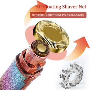 Depiladora Eléctrica Recargable 2 en 1 para Cejas, Cuerpo y Rostro, con Forma de Lápiz Labial, Mini Depiladora Indolora - Product Image 5