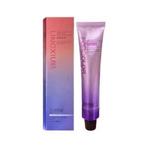 JiaYing JM-56 Blue Black Plant-Based <strong>Semi</strong>-<strong>Permanent</strong> Top Grade Cream <strong>Hair</strong> <strong>Dye</strong> for Covering White <strong>Hair</strong> Salon Barber Use - Product Image 5