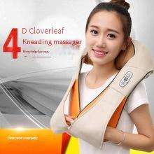 Hochwertiges 3 in 1 Halswirbel säule vibrierendes Schulter-Taillen-Nacken kissen <span class=keywords><strong>massage</strong></span> gerät mit Heizung - Product Image 4