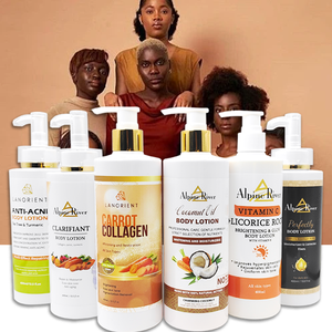 OEM Lotion pour le corps hydratante blanchissante et éclaircissante à la vitamine E au curcuma et à l'arbre à thé pour adultes - Product Image 1