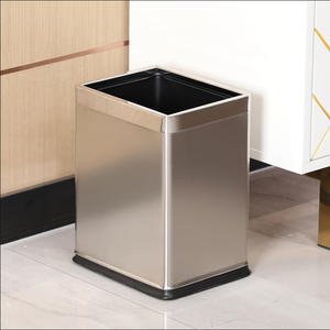 MAVOBO – <span class=keywords><strong>poubelle</strong></span> métallique en acier inoxydable <span class=keywords><strong>de</strong></span> 10l, bureau, hôtel, salle <span class=keywords><strong>de</strong></span> bains, <span class=keywords><strong>cuisine</strong></span>, <span class=keywords><strong>poubelle</strong></span> - Product Image 3