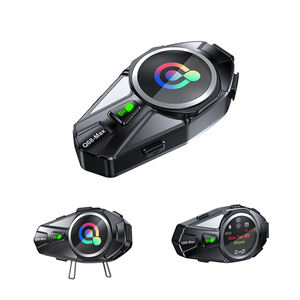 Intercomunicador para Casco de Motocicleta ABS de 2 Vías para IPS TFT, Venta al por Mayor de Fábrica, con Alcance de 500 m, Resistente al Agua IPX6, Función de Compartir Música - Product Image 2