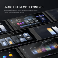 Panel de Control Táctil LCD HD de 12'' TuoAn OEM, Solución de Automatización del Hogar Inteligente con Zigbee y Amplificador