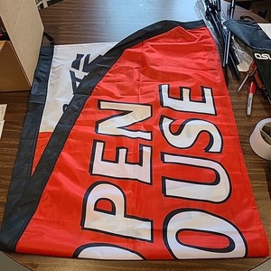 Paquete de 2 Banderas de Inmobiliaria, Letreros de Apertura, Pancarta, Bandera de Pluma <span class=keywords><strong>para</strong></span> Agentes Inmobiliarios - Product Image 6