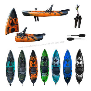 3 piezas <span class=keywords><strong>de</strong></span> 14 pies en tándem o hélice modular individual o pedal <span class=keywords><strong>de</strong></span> aleta, <span class=keywords><strong>kayak</strong></span> <span class=keywords><strong>de</strong></span> pesca, fácil almacenamiento y transporte - Product Image 5